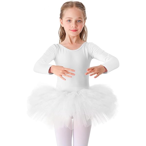 Body Danza Bambina Con Strass - Per Ginnastica, Pattinaggio E Balletto - Foto 4