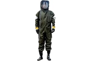 DIKAMAN Vêtements anti-abeilles guêpes épaissis ensemble complet de combinaison anti-frelons respirante for attraper les abeilles avec ventilateur équipement d'apiculteur outils Outils d'apiculture(Groen,XX-L