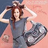 Sweet Morning WI01RA12 Radio Ga Ga Wickeltasche Design Flower von Sweet Morning sehr gut für Zwillinge geeignet, grau - 8