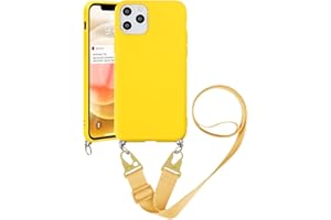 Yoedge Funda con Cuerda para Apple iPhone 13 Pro MAX 6,7 Pulgadas, Delgada Ligera Fina Carcasa TPU Suave Silicona Case con Correa Colgante Ajustable Collar Correa de Cuello Cadena Cordón