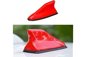 GNTHERF Antena Aleta Tiburon Coche, para Peugeot 307 206 308 407 CC SW 2008-2017 Resistente al Aguay Polvo Baja Resistencia Viento Accesorios Coche Tuning,F