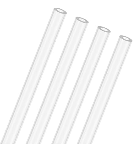 Sourcing Map 3pcs Clear Rigid PVC Pipe 6mm (1/4") ID X 8mm (5/16") OD X - View #10