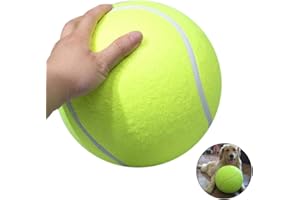 ZERODIS 9.5" Large Tennis Ball Pet Toy Mega Jumbo Dogs Play Supplies Fun Outdoor Sports Beach Cricket
