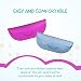 *FLASH SALE* Soft Baby Bibs - Waterproof, Easy Wear and Clean Bib - Comfortable, Safe and Anti-bacterial, Set of 2 Silicone Bibs for Babies and Toddlers, with Handy Baby Spoon