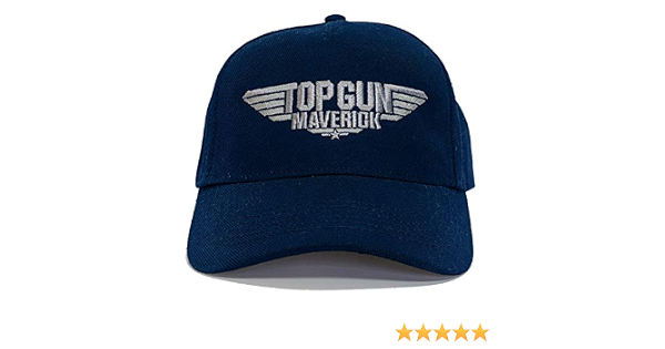 Top Gun Maverick - Berretto da baseball ricamato blu navy Taglia unica :  Amazon.it: Abbigliamento