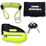 Germany Motorsports Motorrad Schloss Bremsscheibenschloss...