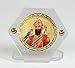 Eknoor Car Dashboard Idol- Goldplated Hexa- Guru Gobind Singh with japa mala ... RS.300.00