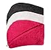 Hair Turban Head Towel 100 % Cotton / Put On Twist and Fasten