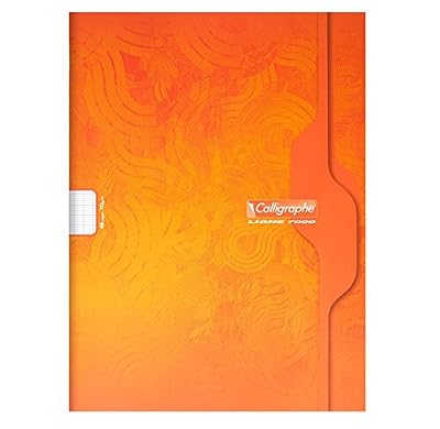 Caligraphe Calligraphe 7017 7483 Cahier piqûre 48 pages Seyès grands carreaux Format 24 x 32 70 g Lot de 20