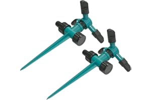 ARMO GARDENING Armo® 360 Degree Automatic Rotating Sprinker Pack Of 2 Garden Watering Irrigation Sprinkler
