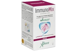 LEAPOA Aboca Immunomix Advanced 50 Capsule - Integratore Alimentare Per Supportare il Sistema Immunitario con Echinacea, Sambuco, Zenzero ed Eleuterococco
