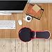 Produktbild prettygood7 Unterstützung Maus Pad, Doppelzweck-Computer Arm Rest Unterstützung Mauspad für Schreibtisch Stuhl Computer Ständer Schreibtisch Extender (Rot)