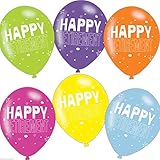 Atractivo diseño Amscan - Globos de látex de jubilación 9900714 Happy de 11 pulgadas