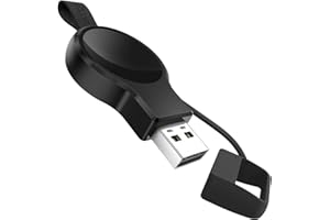 NEWDERY USB Charger for Apple Watch 9/Ultra, Magnetic iWatch Charger Portable Travel Cordless Charger Wireless Charging Compatible for Apple Watch Series 9/8/7/6/5/4/3/2/1/SE/Ultra