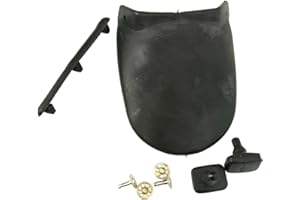 SEBA.RICAMBI Kit Gommini Para Spruzzi Paraspruzzo Gommino 3 Fori Rivetti Coppia Tamponi Parafango Forcella Ciao C7 C9 Sc R Special Lusso Arcobaleno Prima Serie