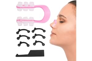 HAMKU Nose Shaper Lifter Clip, Silikon Nasenbrücke Nasenklammer, Nose Lift Magic Clip Painless, Nasen Massagegeräte, 1 Satz