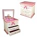 Produktbild Girls Musical Jewellery Box with Ballet Shoes Design by Mele & Co. by Mele & Co