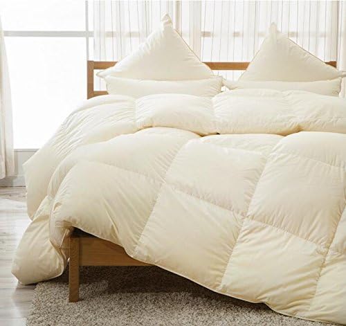 Rose Feather 100% White Duck Down Duvet High Quality Winter Comfort/Quilt/Duvet Single/Double/Twin/King/Super King Duvet 15 Tog Color Yellow (Double 200x200cm(79x79inch))