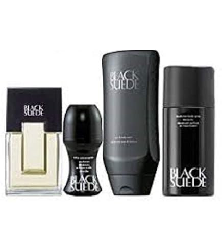 Coffret Cadeau BLACK SUEDE HOT AVON Pour Homme - Eau De Toilette + Déo - Prêt à Offrir
