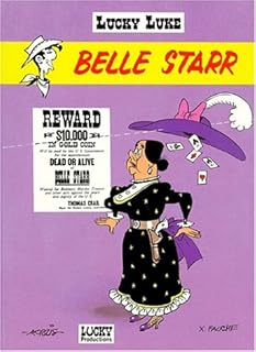 jaquette livre Lucky Luke, Tome 34 : Belle Starr