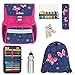 Produktbild 7 Teile SET HERLITZ Schulranzenset LOOP + PLUS Ranzen Tornister efk (BUTTERFLY DREAMS Pink (98))