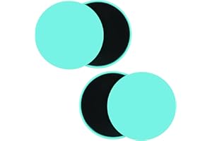 YiliYa 4er Set Core Trainers Sliders,Fitness Disc Slides für Core Training & Home Workouts Slider Fitness für Teppich Fliesen Laminat Holzboden