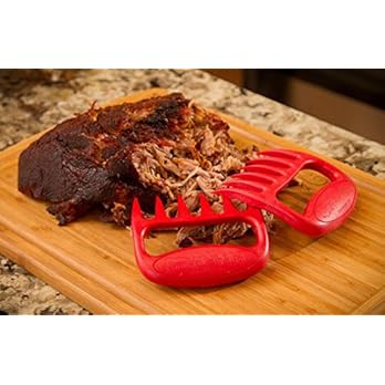 Fengh Creative Ntzliche Kche Bear Claw Pulled Pork Aktenvernichter Klauen Fleisch Handler Gabeln Rot