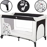 Reisebett Kinderbett Kinderreisebett Babyreisebett Babybett Laufstall GIRAFFE
