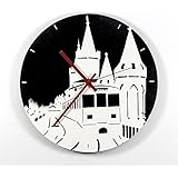 Uhr Wanduhr Oberbaumbrücke Berlin Vinyluhr Schallplattenuhr