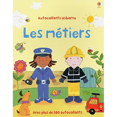 Les métiers - Autocollants Usborne