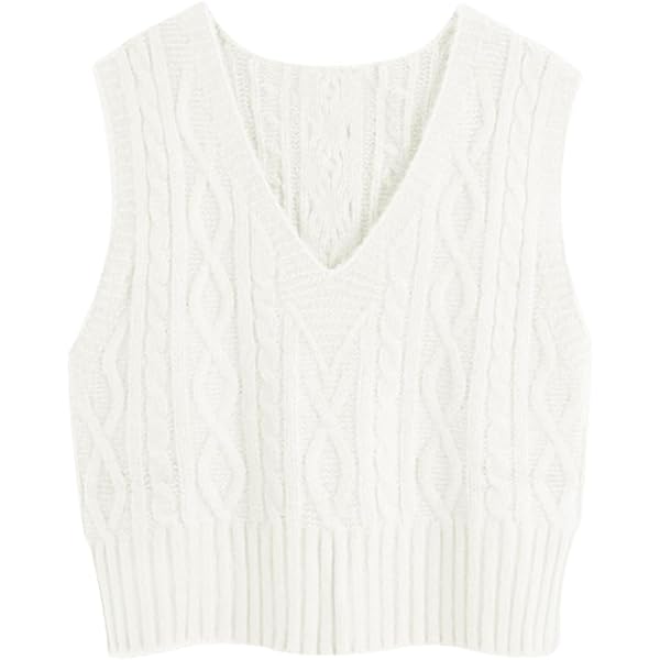 Gilet Donna In Ecopelle Saterkali - Senza Maniche, Scollo A V - Loose Fit, Chiusura A Bottoni