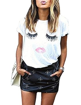 JBY Best friends t shirt für zwei mit Aufdruck shirt burger pommes und Dunut cola Drucken damen sommer oberteile...