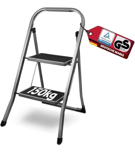 W.steps Inklapbare trap 5000R met beugel - 3 treden - WI808043