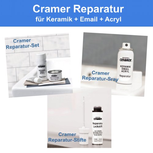 Cramer 15002 Sanitär-Reparatur-Lacksstift, reinweiß - 5