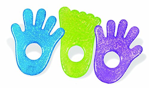 Munchkin Fun Ice Gel Filled Soft Chewy Teethers BPA Free (Green)
