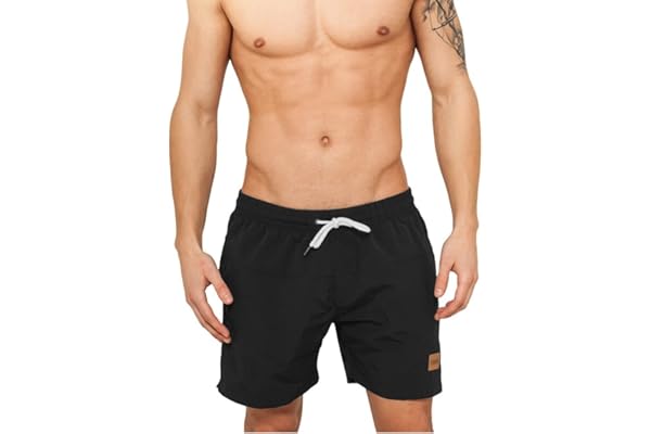 Urban Classics Herren Block Swim Shorts