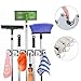 Produktbild Jarvan Broom Mop Halter, 5 Position mit 6 Haken Hält bis zu 11 Werkzeuge Aufbewahrungslösung für Ihr Zuhause Schrank Garage Schuppen, Einfache Lösung für Mop und Besen Halter Speicher Probleme