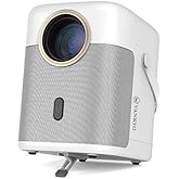 VANKYOLEISURE H300A Android TV 4K Supported Projector +Auto Focus+Auto Keystone 6G Wi-Fi+5.2 Bluetooth 240 Inch Reflective