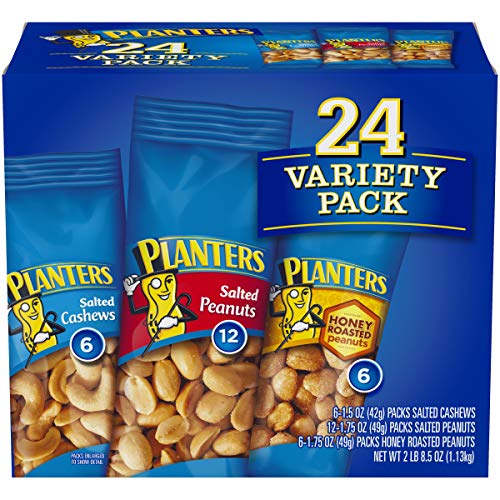 Planters Nut 24 Count-Variety Pack, 2 Lb 8.5 Ounce
