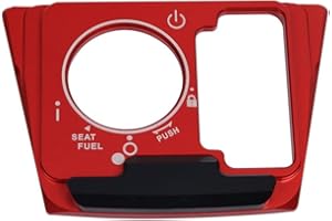 HEIGOAL Motorrad Sitz Elektrische Türschloss Schalter Abdeckung Cap Für HONDA FORZA 125 250 NSS FORZA125 FORZA250 NSS250 2017-2022 zubehör (Rot)