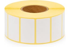 MDlabels vita termoetiketter på rulle (etikettstorlek: 32x20 mm)