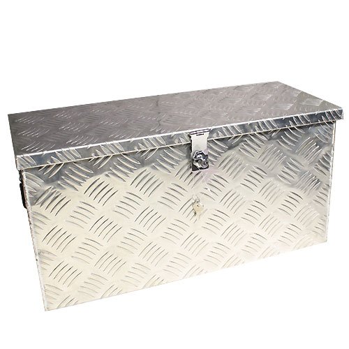 Truckbox inkl. Moosgummidichtung Alubox Werkzeugkiste Alukasten- Breite:60 cm x Tiefe:25 cm x Höhe:30 cm - 2