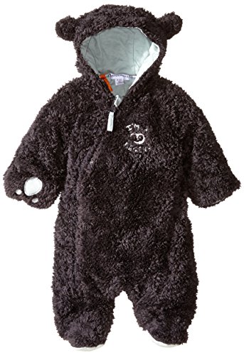 Pumpkin Patch  Fur All in One Footies, Red (Licorice), 0-3 Months