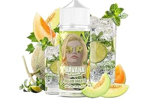 E-Liquid MELON MOJITO | 100ML TPD | HAVANA DREAM MELON MOJITO | Sin Nicotina: 0MG | E-Liquido para Cigarrillos Electronicos - E Liquidos para Vaper 70/30