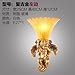 Produktbild LIYAN minimalistische Wandleuchte Wandleuchte E26 /E580 Retro Schlafzimmer Nachttischlampe kreative Engel home Wohnzimmer Flur Wandleuchten Villa Hotel KTV Deko Lampe, Antik Gold links