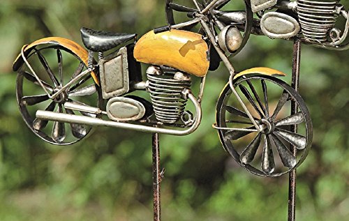 Gartenstab Motorrad sort H160 - 2