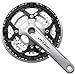 Produktbild KRG Shimano Deore 26/36/48 Zähne 175mm FC-M 591 silber, m. KSS, m. integ. Innenl.