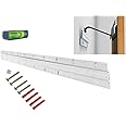 Heavy Duty Picture & Mirror Hanger Z Bar + Easy Level + Fixings (150mm, 300mm,450mm & 1000mm) (1000mm (39''))