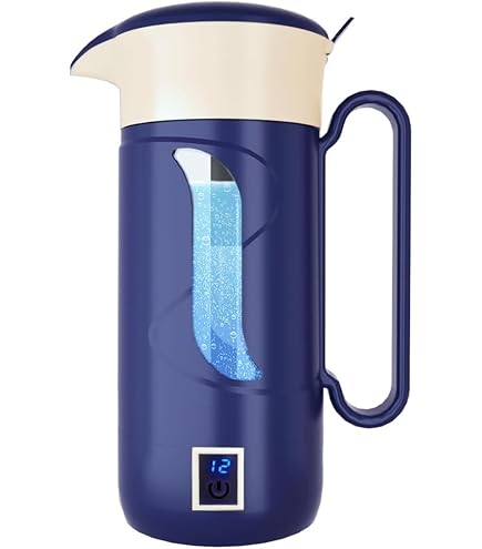 Ioniseur Eau Générateur De Bouteille D'eau D'hydrogène, Jusqu'à 6000-8000 PPB, Machine Ioniseur D'eau Portable Avec Technologie PEM, Pour Voyage à Domicile (208 Ml Pompe Hydraulique A Engrenage Ioniseur Eau Générateur De Bouteille D'eau D'hydrogène, Jusqu'à 6000-8000 PPB, Machine Ioniseur D'eau Portable Avec Technologie PEM, Pour Voyage à Domicile (208 Ml Pompe Hydraulique A Engrenage