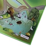 Spielmatte | verschiedene Motive | Phthalat-frei | erweiterbar zu einer riesigen Spiellandschaft | Spielteppich Größe 100 x 150 cm - 5